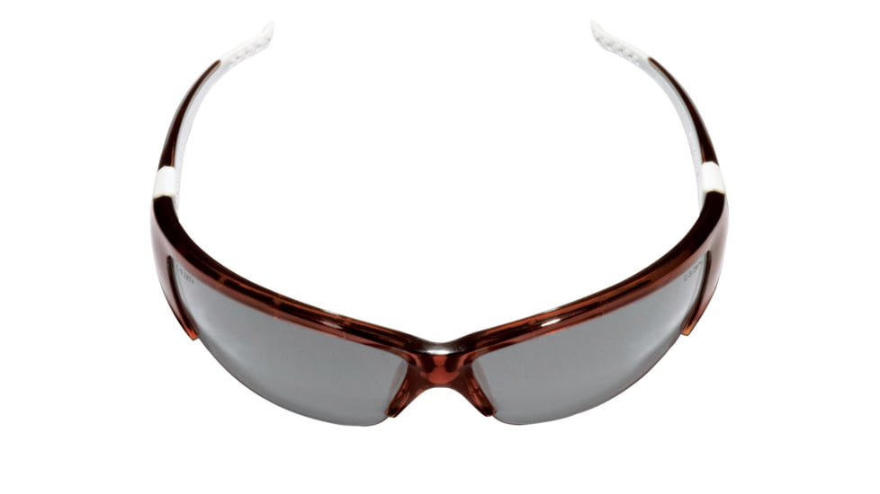 MCR Safety ForceFlex FF2 Series Safety Glasses, Lenses Molded Into Flexible TPU Frame, Gray, One Size, FF222