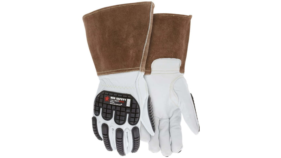 MCR Safety Grain Goat Mig Kevlar Lined W/ Tpr - 48406KS