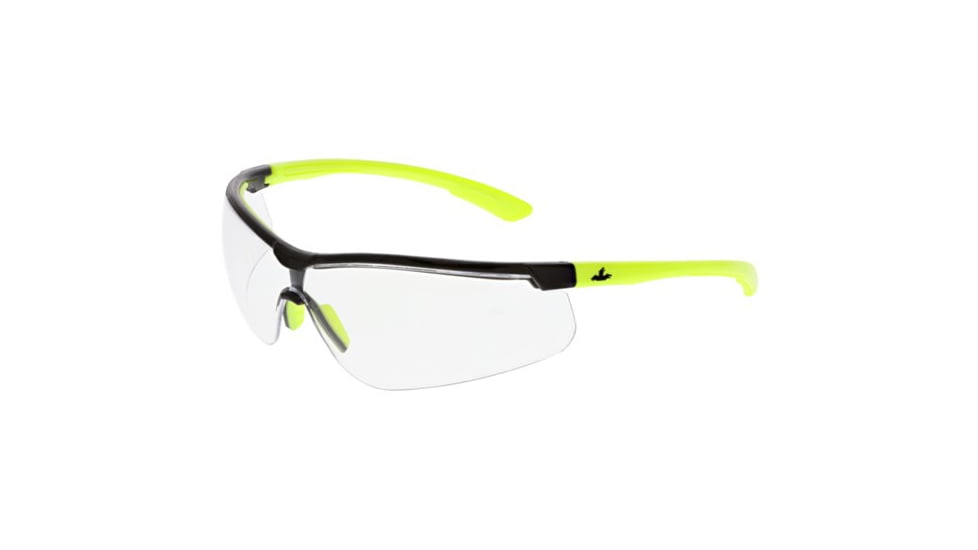 Klondike KD7 Hivis Lime, Clear Lens