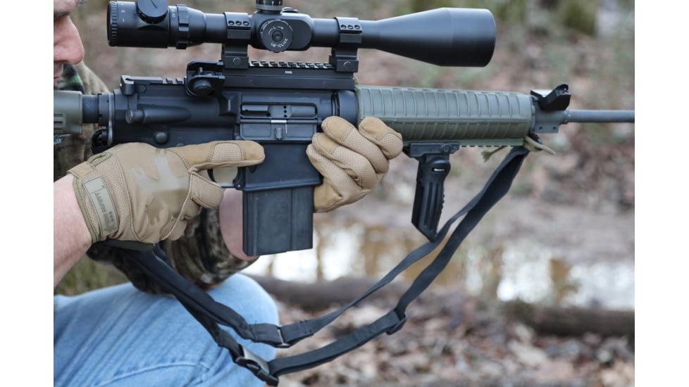 MCR Safety Mechanics Gloves with TaskFit Design, Synthetic Leather Palm, Nylon and Spandex Back, Tan, Large, 963L