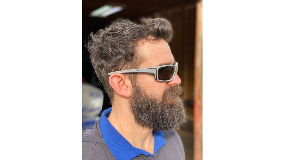 MCR Safety SR522PF Swagger SR5 Series Foam Lined Safety Glasses, MAX6 Anti-Fog Lenses, Spoggle Strap Slot on Temples, Gray, One Size, SR522PF