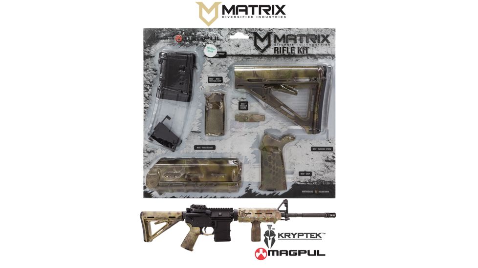 MDI MAGMIL62-KM Kryptek Mandrake 10rd Magpul MOE Kit MAGMIL62KM