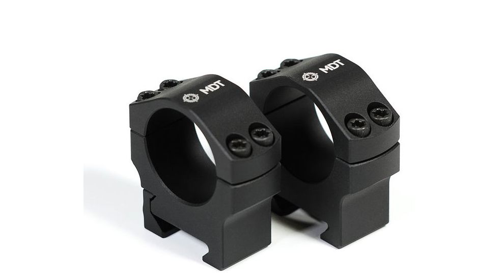 MDT 30mm Premier Scope Ring, 1.50 inch, Extra High, Black 103349-BLK