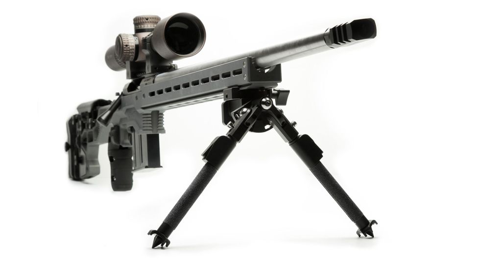 MDT CKYE POD Picatinny Bipod - PRS Short, Black, Picatinny, 104310
