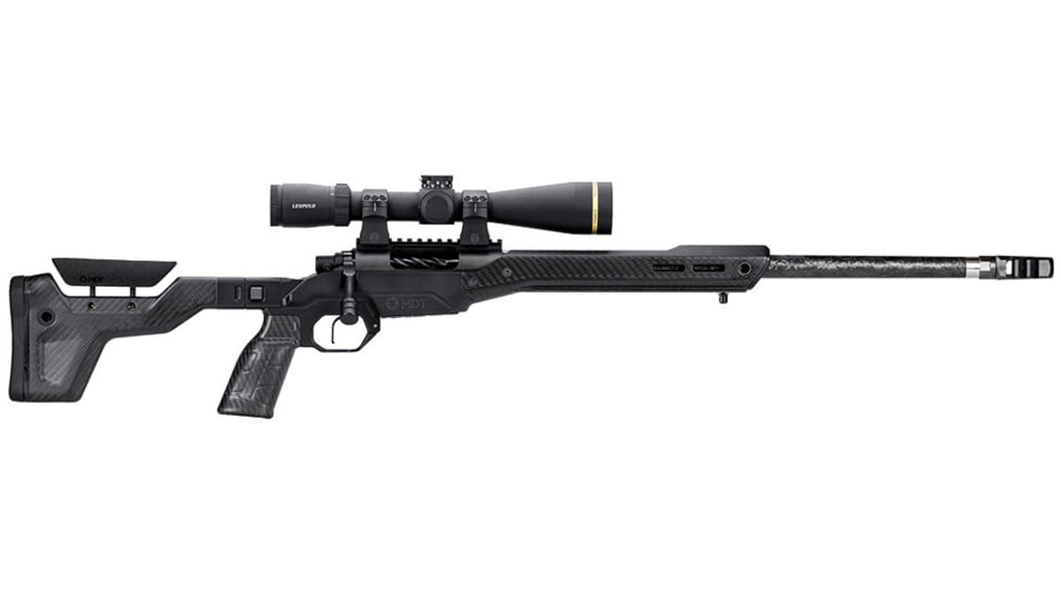 MDT HNT26 Folding Arca Stock, Remington 700, Short, Right, Black, 106129BCF