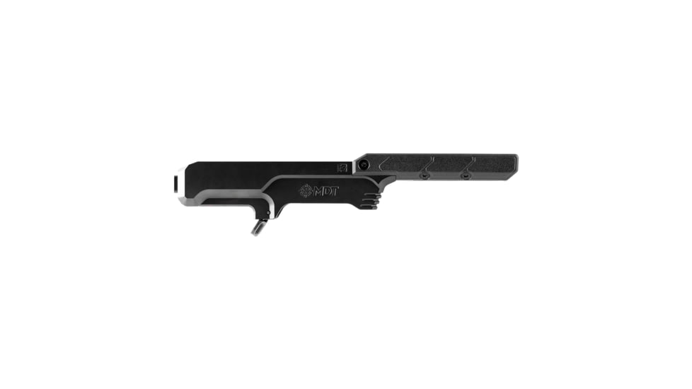 MDT LSS Gen 3, Rifle Chassis Base, Fits Remington 700 Long Action, Cerakote Finish, Black, Right Hand, 114593-BLK