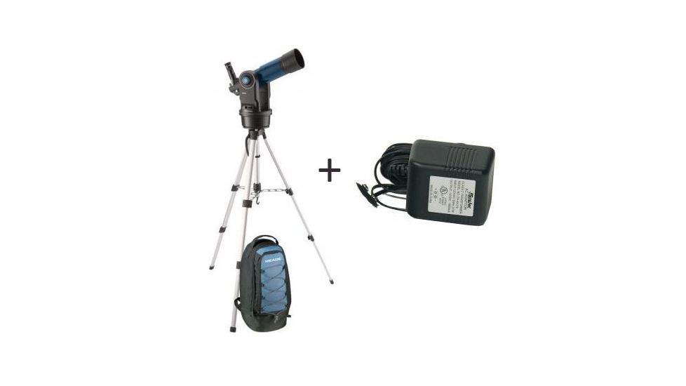 Meade ETX-80 AT-TC-BB Astro Telescope Autostar w/ Meade #546 AC Adapter for Meade ETX60/70AT, Meade ETX-80 Telescopes
