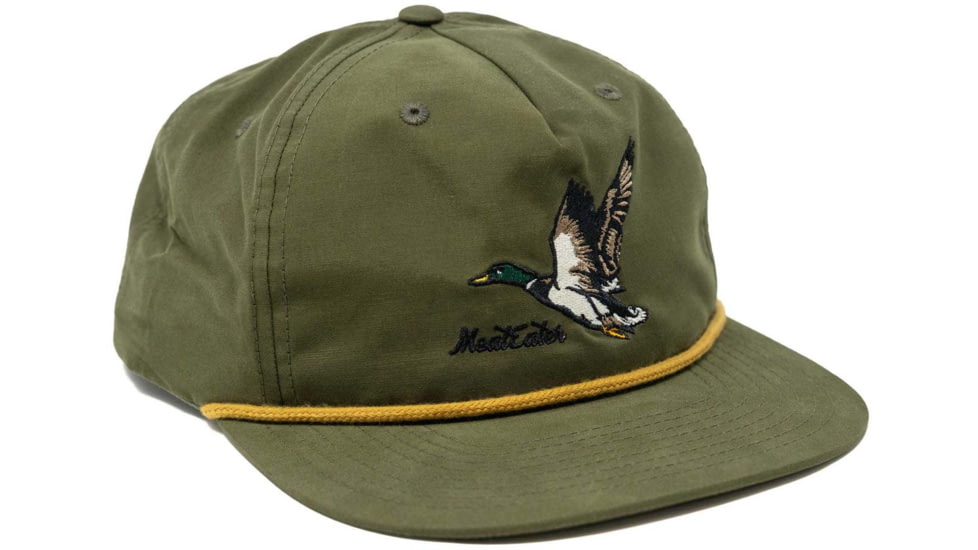 MeatEater Vintage Mallard Hat - Men's, Loden/Gold, One Size, MEVMHLDOS