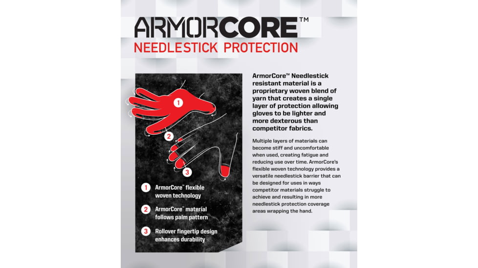 Mechanix Wear Law Enforcement Needle Stick Gloves - Mens, Covert, Medium, NSLE-55-009