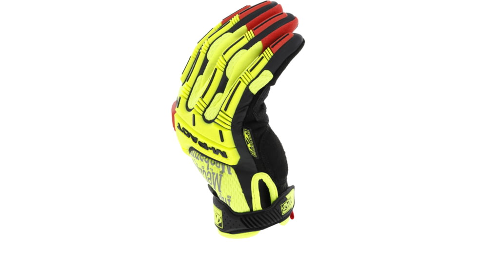 Mechanix Wear M-Pact D4-360 Hi-Viz Gloves - Mens, High Visibility Yellow, Extra Large, SMP-X91-011