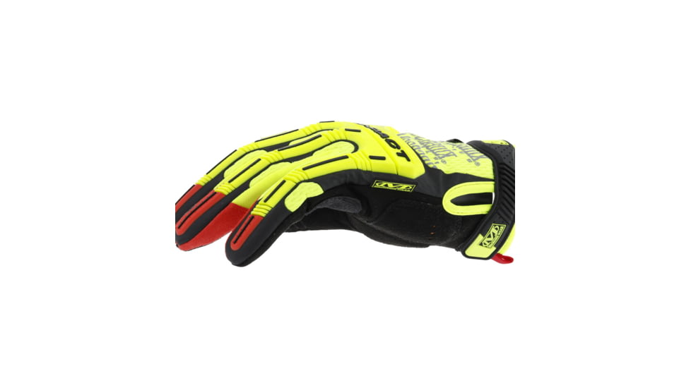 Mechanix Wear M-Pact D4-360 Hi-Viz Gloves - Mens, High Visibility Yellow, Extra Large, SMP-X91-011