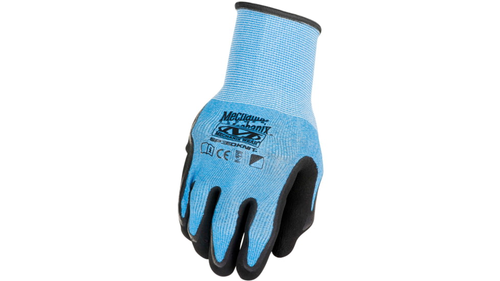 Mechanix Wear SpeedKnit CoolMax Gloves - Men's, Large-Extra Large, Blue, S1CB-03-540