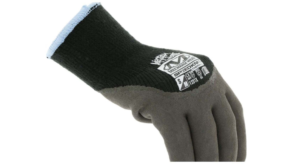 Mechanix Wear SpeedKnit Thermal 3/4 Dip Gloves - Men's, Small, Black, S4BB-05-007