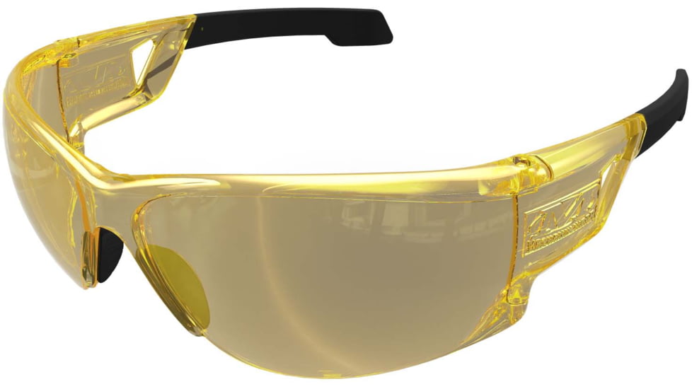 Mechanix Wear Vision Type-N Safety Glasses, Amber/Black, One Size, VNS-30AC-BU