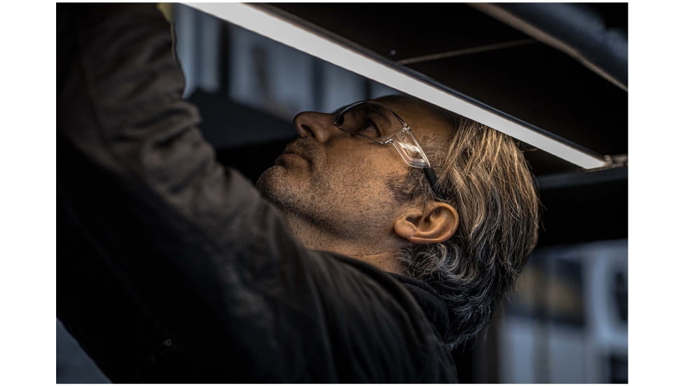 Mechanix Wear Vision Type-N Safety Glasses, Clear/Black, One Size, VNS-10AA-BU