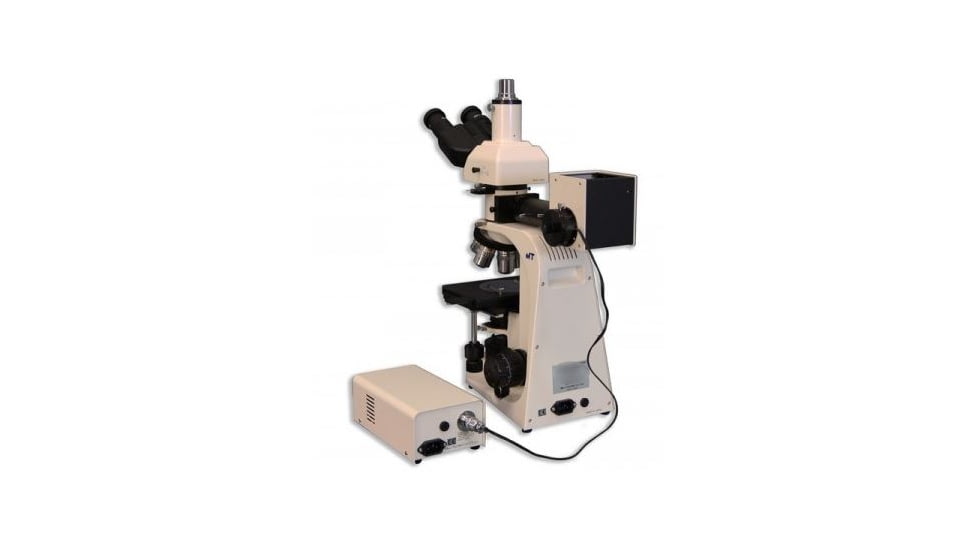 Meiji Techno LED Trino Incident,Transmitted Light BF,DF Metallurgical Microscope,MT8530L, BEIGE, LARGE MT8530L