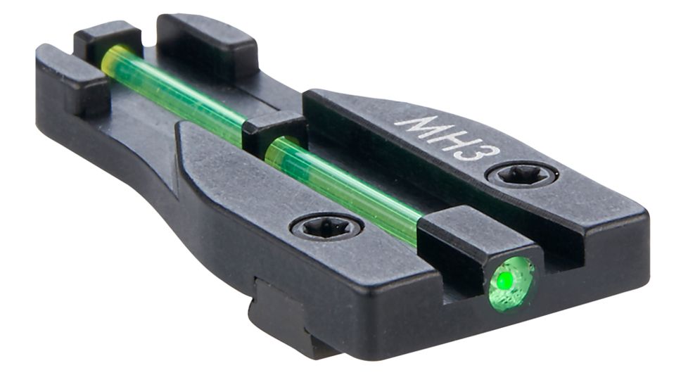 Meprolight Tritium &amp; Fiber Optic Night Sights MEP Fiber Tritium GLK Rear, Green 40275G