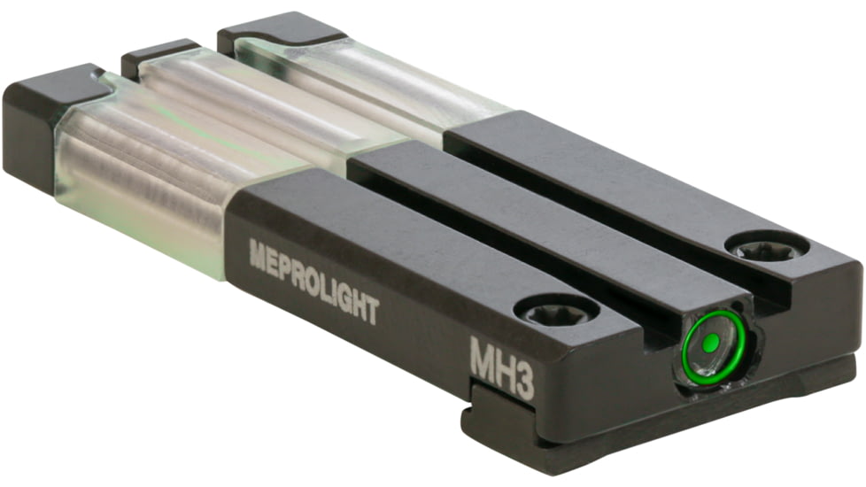 Meprolight FT Bullseye Tritium Self-Illuminated Rear Night Sight, Sig Sauer P365, Green, 0631163108, 631163108