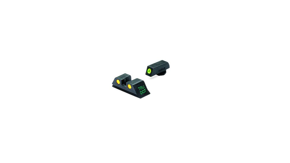 Meprolight For Glock 9/357Sig/40/45Gap, Rear Sight, Yellow, ML10224Y R.S
