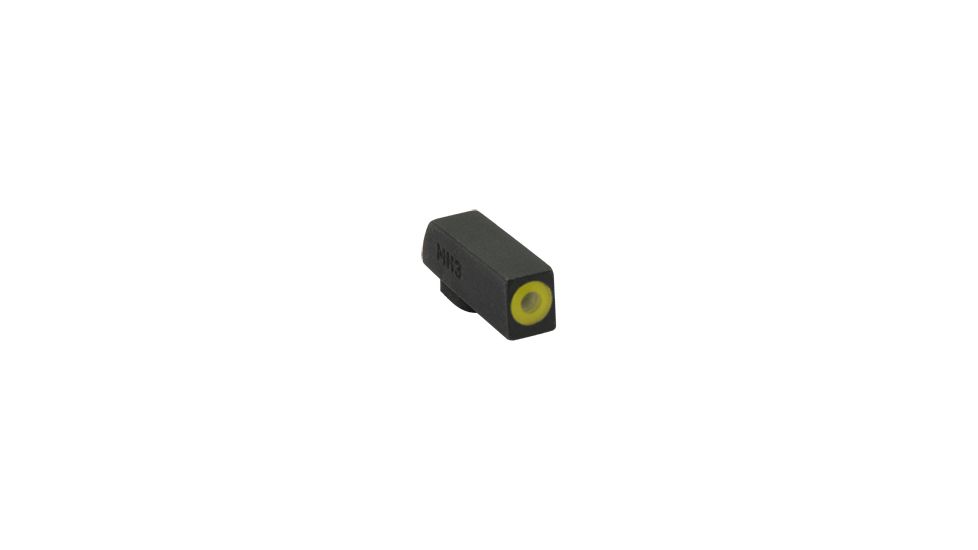 Meprolight Hyper-Bright - Highly Visible Day/Night Self-Illuminated Sights, Kimber 1911, Phosphorescent Yellow Front, No Rear Sight, Black, 412183127