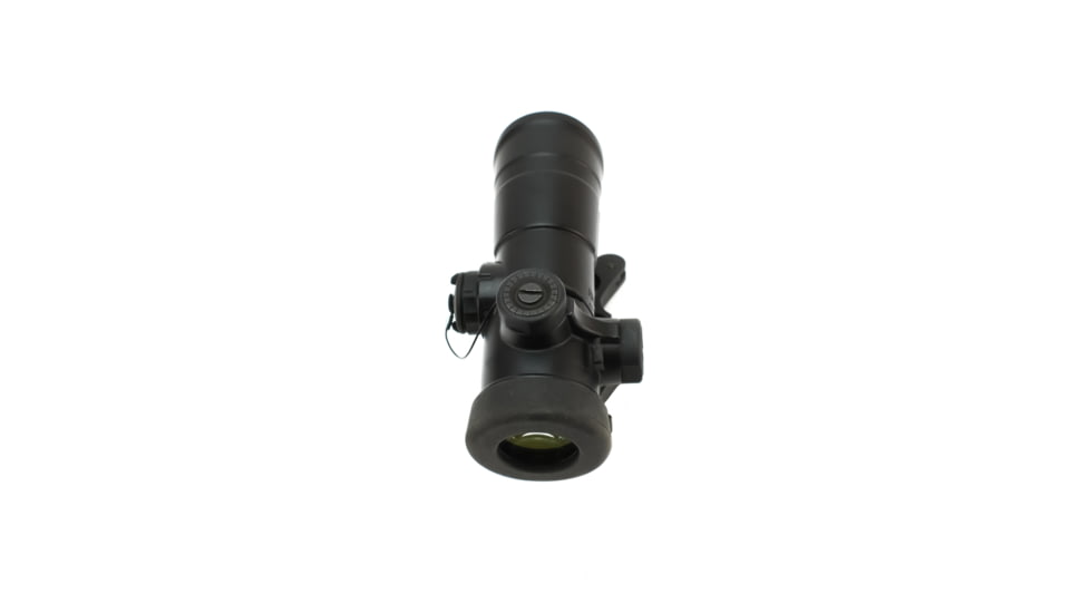 Meprolight Mepro 4X Day Rifle Scope w/QD Picatinny Mount, SHV Reticle, Black, ML80403