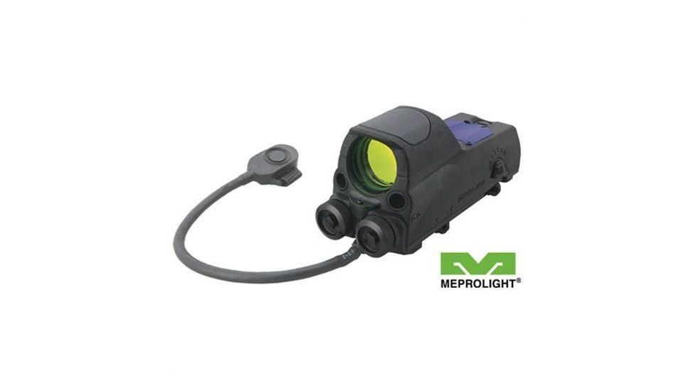 Meprolight MEPRO MOR Reflex Sight w/Red Laser, 5mw, 4.3 MOA Dot, Quick Release Flat Top Adapter Mepro MOR G