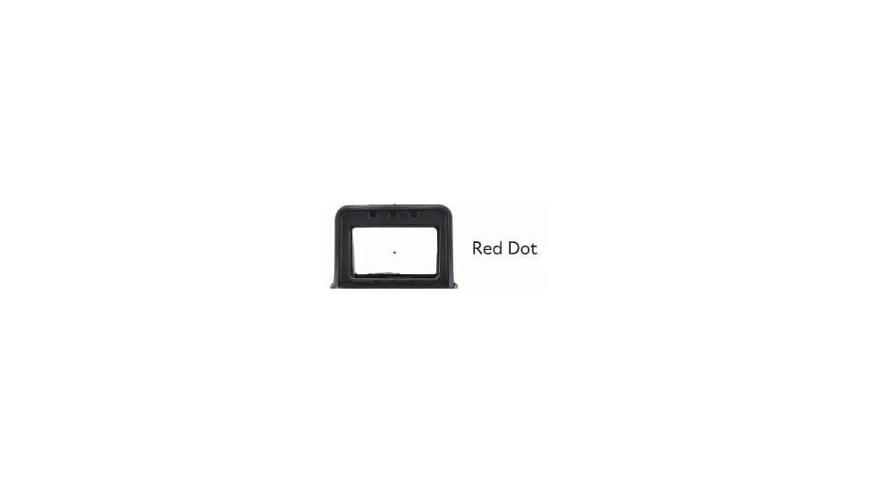 Meprolight MPO-DF Open Emitter Pistol Sight with RMR Footprint 3.5 MOA Dot, Red, Black Red Reticle, 901243271, 901243271