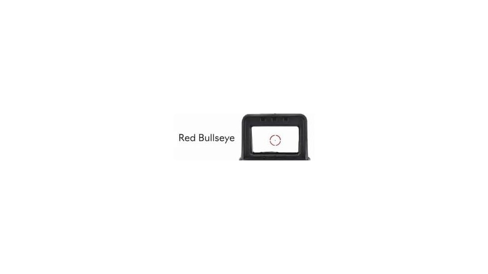 Meprolight MPO-F Open Emitter Pistol Sight with RMR Footprint, Red, 3/33 Moa Bullseye, Black Red Reticle, 901141271, 901141271