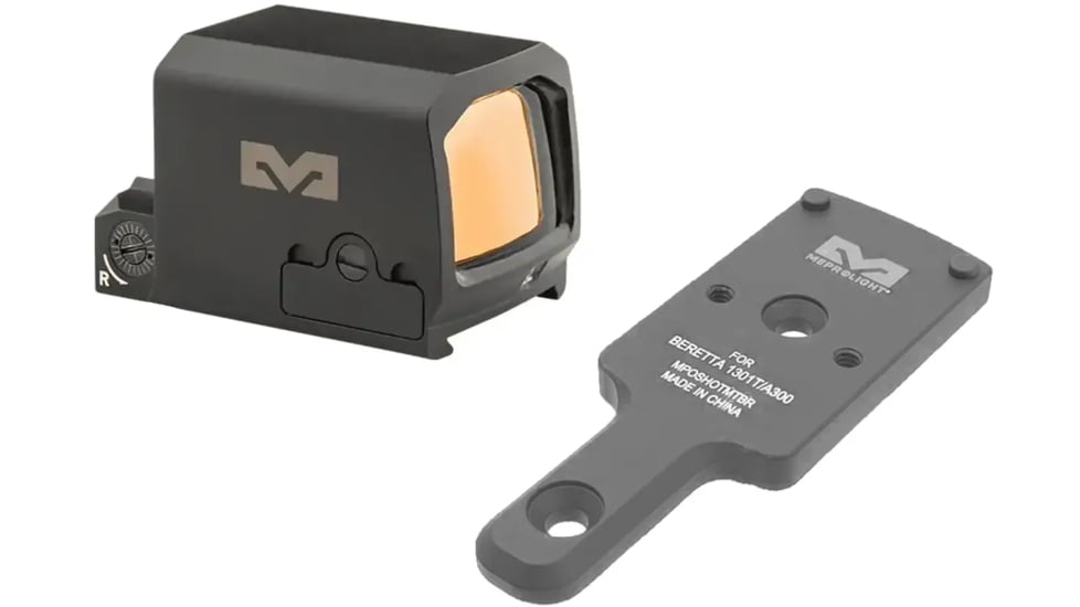Meprolight Mpo Pro-F Green Dot &amp; Rmr Plate Beretta A300/1301, 901141341