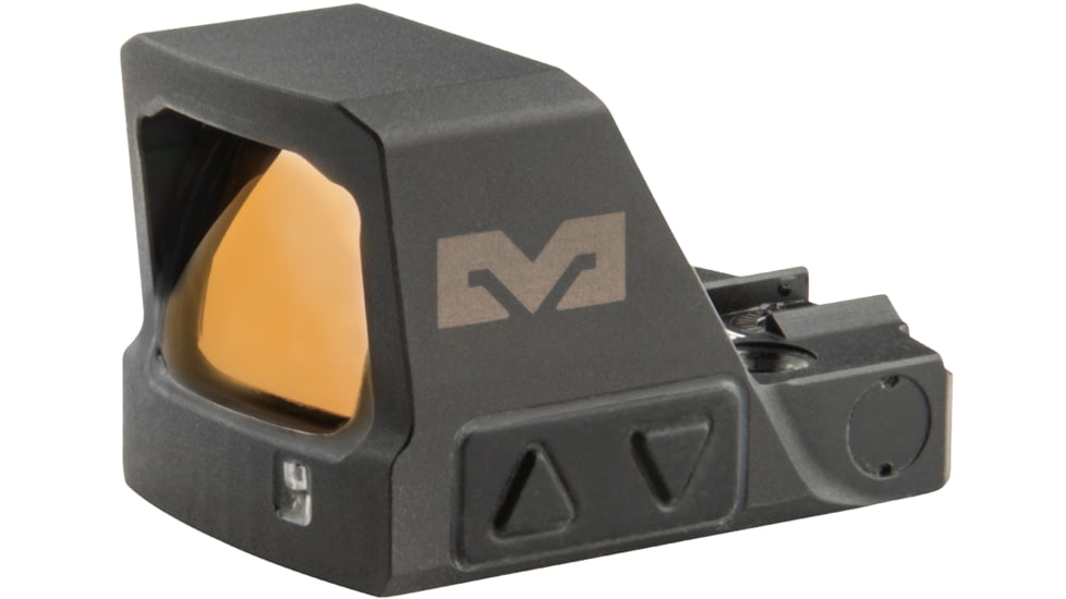 Meprolight MPO-S Open Emitter Pistol Sight with RMSc/JPoint Footprint, Red, 3/33 Moa Bullseye, Black Red Reticle, 901141171