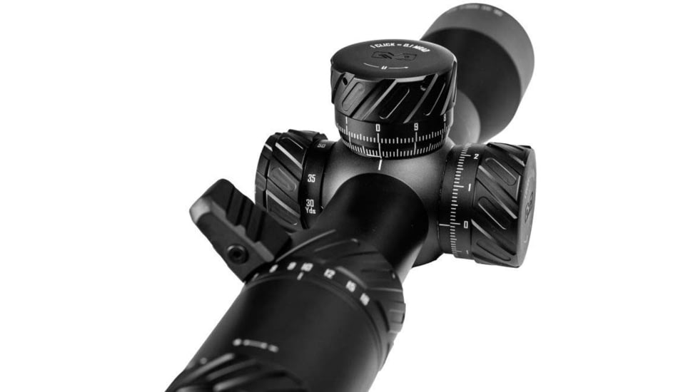 Meprolight MVO 3-18x44mm 34mm Tube Rifle Scope, First Focal Plane, Etched Glass M3 MRAD, Black, 901246703