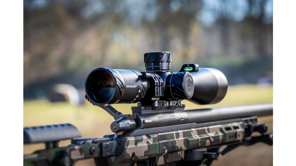 Meprolight MVO 6-36x56mm 34mm Tube Rifle Scope, First Focal Plane, Etched Glass M3 MRAD, Black, 901247706