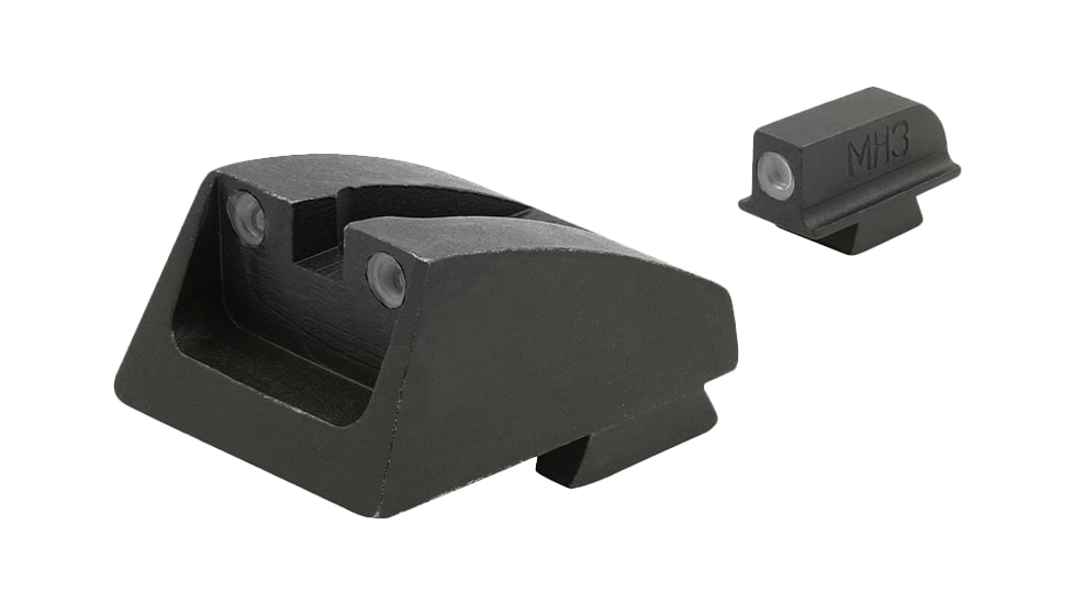 Meprolight Night Sight, Green Front/Rear, Para 12.45,14.40 &amp;14.45 LDA, Pre 2007, ML11801G, 118013101