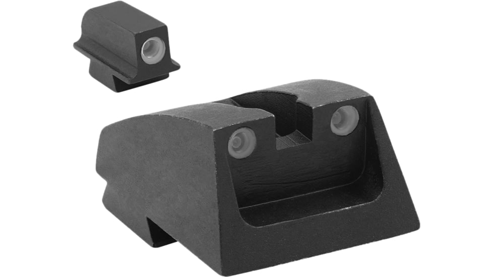 Meprolight Night Sight, Green Front/Rear, Para 12.45,14.40 &amp;14.45 LDA, Pre 2007, ML11801G, 118013101