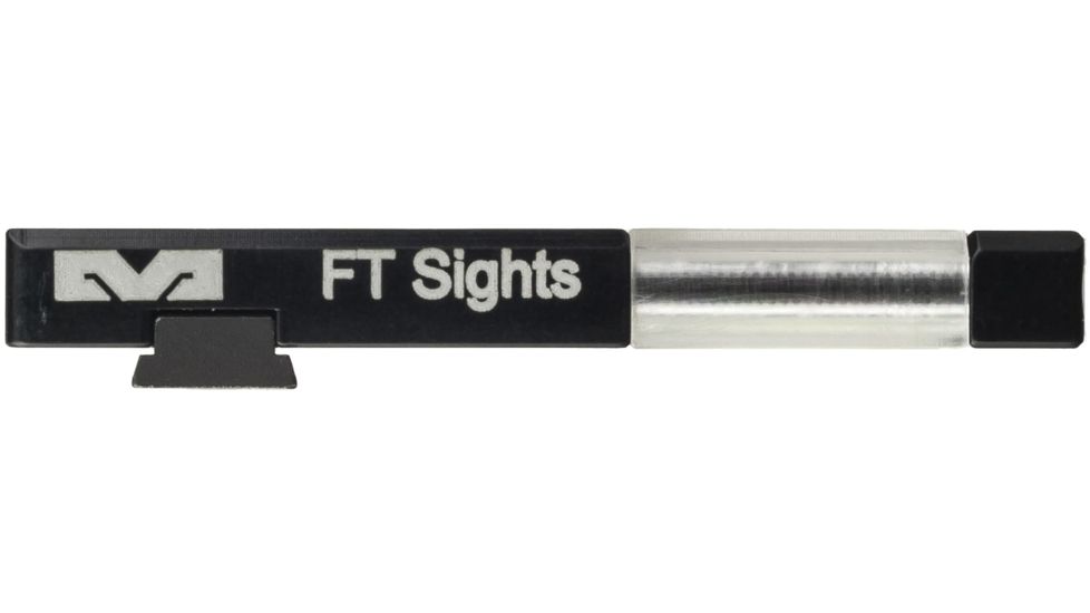 Meprolight FT Bullseye Tritium Self-Illuminated Front Night Sight, Glock, Green Circle-Dot, 0631013108