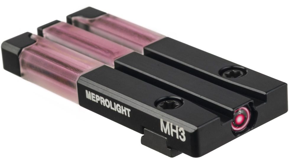 USED Meprolight FT Bullseye Tritium Self-Illuminated Rear Night Sight, Glock MOS, Red, 0631053408, EDEMO2, Used, Condition Like New, Inspect and Rebox