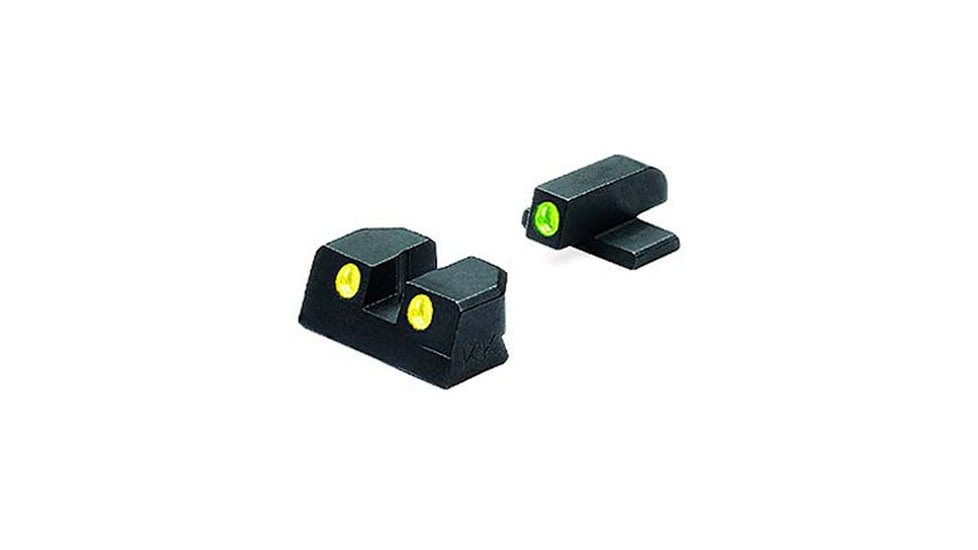 Meprolight Sig Sauer Tru-Dot Night Sight, 9mm and .357 Sig P Series, Green/Yellow, ML10110Y, 101103201