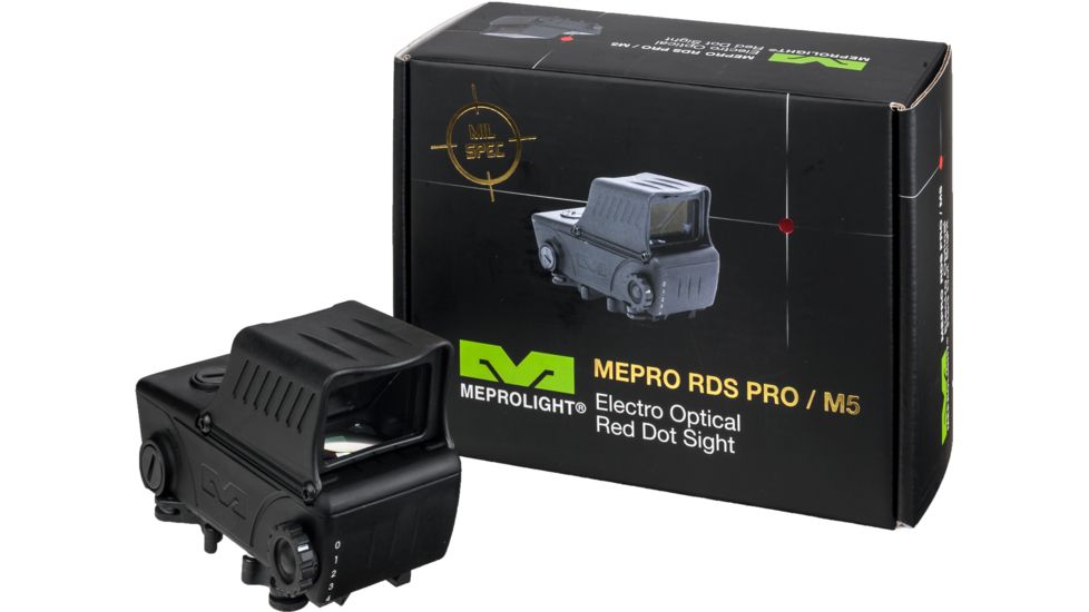 Meprolight MEPRO RDS PRO Red-Dot Sight, 2 MOA, 56850003