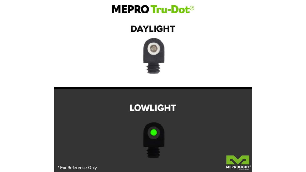 Meprolight Tru-Dot Shotgun Bead Night Sight for Mossberg M500 5-40 34044, 1340443101
