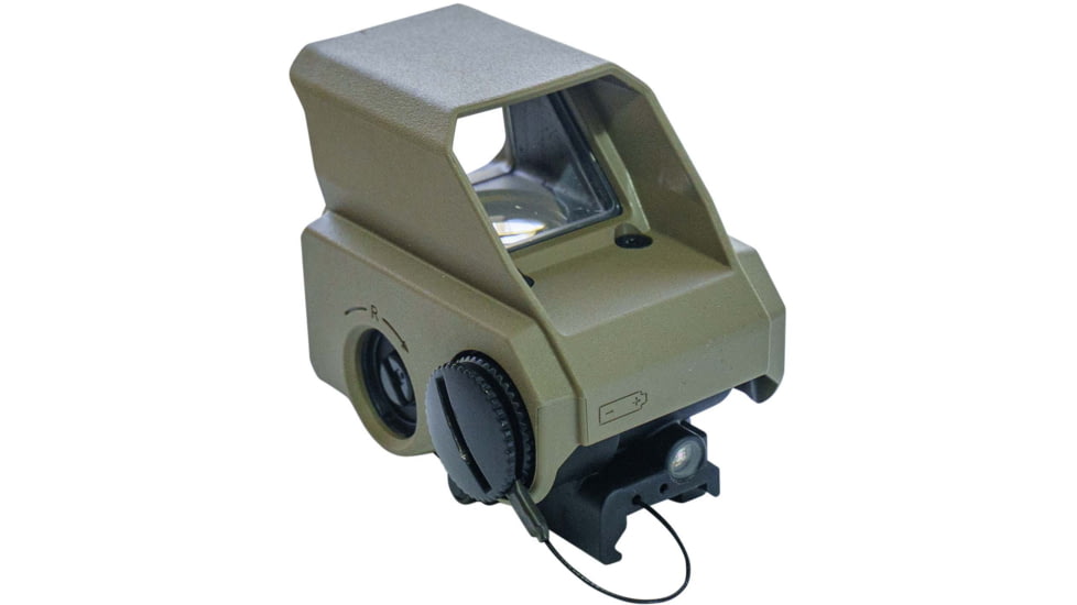 Meprolight TRU Vision Limited Addition 250th Anniversary Freedom Rings Reflex Red Dot Sight, 29x20mm, 2/65 MOA Speed Ring, Flat Dark Earth, 650255015106