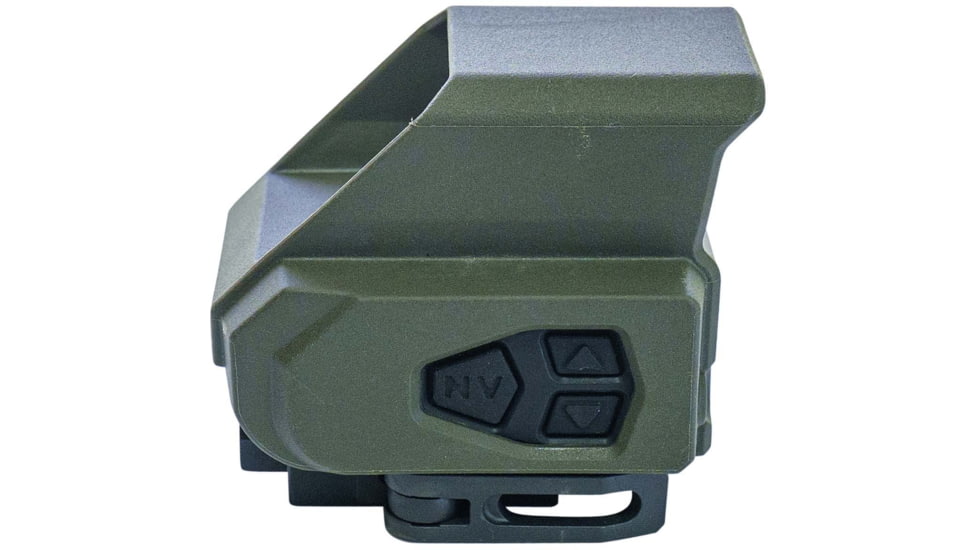 Meprolight TRU Vision Limited Addition 250th Anniversary Freedom Rings Reflex Red Dot Sight, 29x20mm, 2/65 MOA Speed Ring, Olive Drab Green, 650255015206
