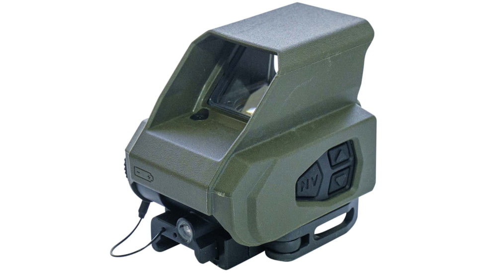 Meprolight TRU Vision Limited Addition 250th Anniversary Freedom Rings Reflex Red Dot Sight, 29x20mm, 2/65 MOA Speed Ring, Olive Drab Green, 650255015206
