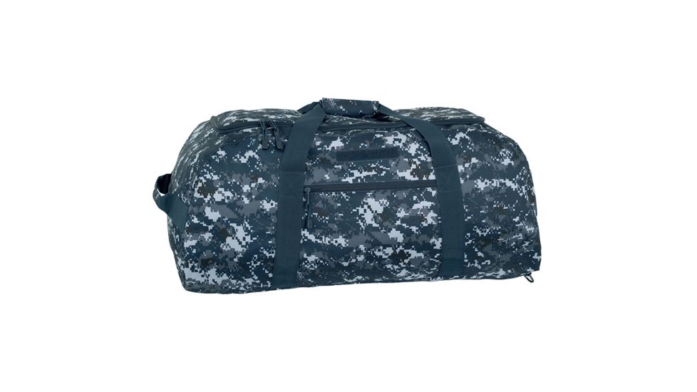 Mercury Giant Duffel Bag w/ Backpack Feature,31x15x15in,Navy Digital Camo, NSN N MRC9931-NDC