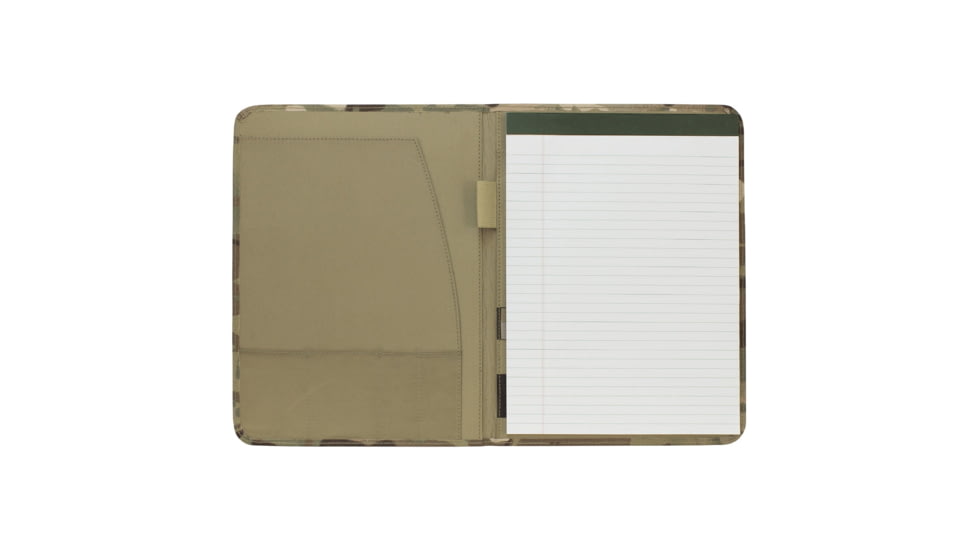 Mercury Tactical Gear Simulated Leather Padfolio, Multicam, MRC6610-MUL