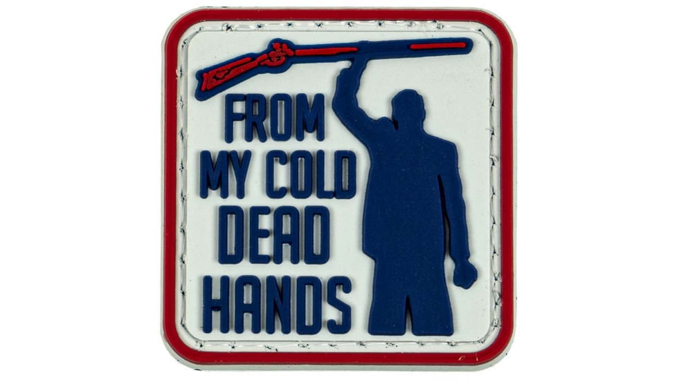 Merica Life From my Cold Dead Heads PVC Patch, 1.5 x 1.4, FMCDH