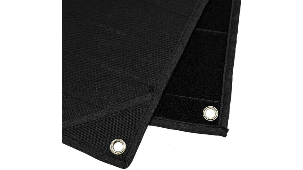 Merica Life Large Patch Collector Board - Hook &amp; Loop Patch Panel, Black, 27.5 x 39.3, ML-PP-LRG-BLK