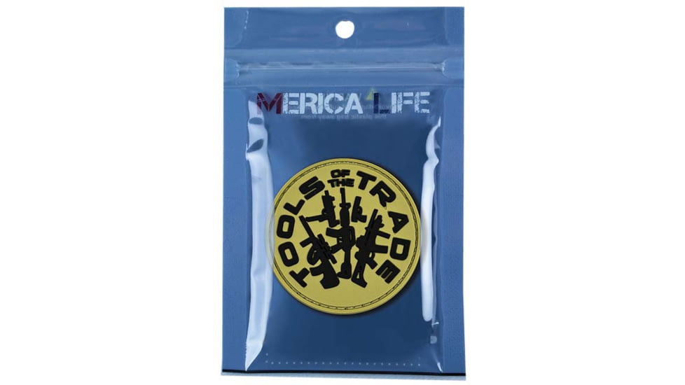 Merica Life Tools Of The Trade PVC Patch Tan Patch, 2.3, TOT-TAN