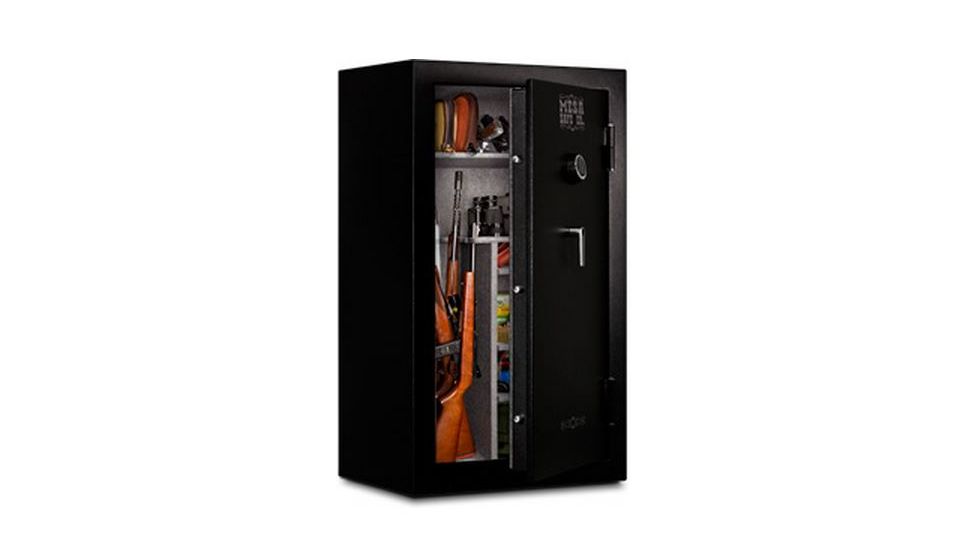 Mesa Safes 30min Fire Gun Lite Safe,15.4Cu Ft,56x34.5x18.75in,Hold 36 Rifles,Combination Lock MGL36C