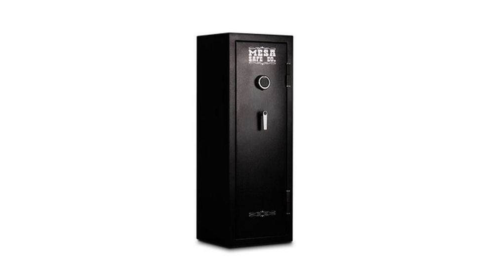 Mesa Safes 30min Fire Gun Lite Safe,6.6Cu Ft,51.375x18x12.375in,Holds 14 Rifles,Electronic Lock MGL14E