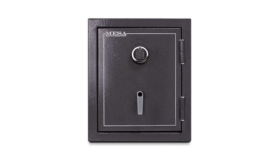 Mesa Safes Burglary and Fire Safe,4.1 cu ft,23.25x18.5x16in,Combination Lock, Hammered Grey MBF2620C